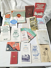 Maps Rare Vintage Mid Century Lge Map Collection Petrol Oil Auto Advertising Map picture