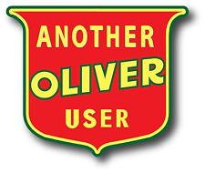 OLIVER TRACTOR REPRODUCTION VINYL DECAL STICKER 3.5