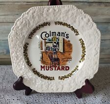 Vintage Colman's Mustard Plate  Advertising Decorative Lord Nelson  England picture