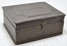Antique Wooden Kitchenware Spice Box Original Old Hand Crafted picture