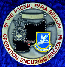 USAF USCENTAF 451st Security Forces SQ Operation Enduring Freedom Challenge Coin picture