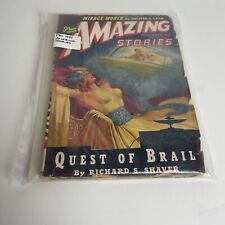 Amazing Stories December 1945 Quest Of Brail  Richard S. Shaver picture