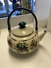 Sakura Sonoma Excell Tea pot by Oneida home fashions VINTAGE fruit tea kettle picture