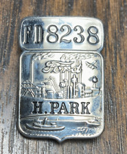 Rare 1930's FORD MOTOR COMPANY H. PARK PLANT Employee BADGE FD8238 Highland Park picture