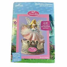 2003 Mattel Hallmark Barbie Tchaikovsky Swan Lake Figurine Wind up Music Box picture