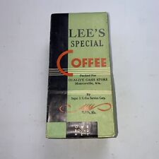 Vintage Lee’s Special Coffee - Monroeville, AL - Mobile, AL - 1 Pound  picture