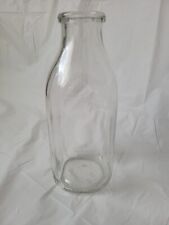 Vintage duraglas 1 qt. milk bottle clear glass picture
