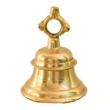 Brass Temple Ganta Bell Brass Pooja Bell Pack of 2)brings positive energy picture