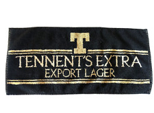 Tennent's Extra Export Lager Pub Bar Towel BlueYellow 18