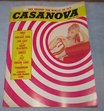 Vtg Jan 1961 CASANOVA Magazine Cheesecake/Pinup DREAM CARS J935 picture