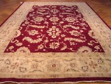 9x13 Ruby Red Cobi Peshawar Rug A BEAUTY picture