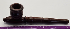 6” Rosewood Hand Smoking Pipe w/ Carb - MSRP $9.99 - Case of 50 for Reselling picture