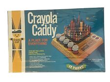 Crayola Caddy Spinning Storage Binney Smith 1978 Factory Sealed 5510 New Vtg picture