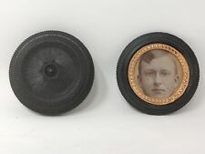 Mid-1800s OREO STYLE Thermoplastic UNION CASE with Photograph of Man ANTIQUE picture