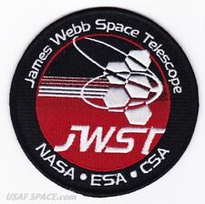 Authentic JAMES WEBB SPACE TELESCOPE -JWST- Ariane 5 -NASA ESA CSA Mission PATCH picture