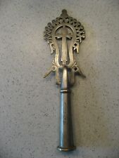 Ethiopian Processional Metal Cross Coptic Christian Blessing Staff Topper picture