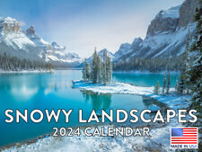 Snowy Landscape 2024 Wall Calendar picture