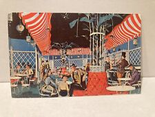 Rare Disneyland 1955 Gay Nineties Interior Ice Cream Parlor Postcard picture