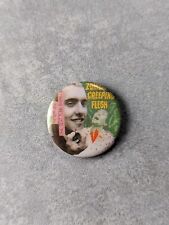 Vintage 80s Peter And The Test Tube Babies PIN BADGE Zombie Creeping Flesh Punk  picture