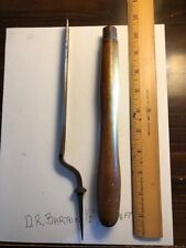 Vintage D.R. Barton, Chisel or Lathe Tool, Woodworking, 1 1/2