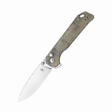 Kizer Begleiter (XL) EDC Knife Micarta Handle 154CM Steel Pocket Knife V5458C2 picture