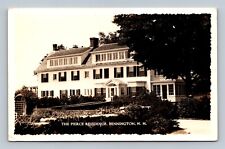 The Pierce Residence Bennington New Hampshire Postcard RPPC #2 picture