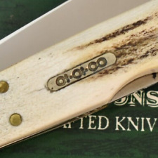 RARE 1 of 25 REAR SHIELD 01/01/00 CASE XX USA STAG MINI COPPERLOCK KNIFE (15616 picture
