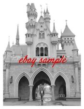 WALT DISNEY PHOTO - Walking thru Sleeping Beauty Castle at Disneyland, Circa1955 picture