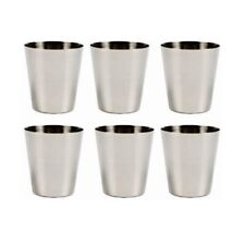 6 Pack Stainless Steel Shot Glass Glasses 1 fl oz 30ml Set of 6 US Stock B604 picture