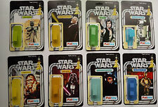 FIRST 21  PALITOY VINTAGE STAR WARS RESTORATION KITS WITH SELF ADHESIVE BLISTERS picture