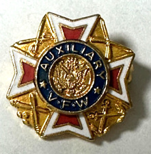 Vintage VFW Veterans Of Foreign Wars Ladies Auxiliary Lapel Pin  picture