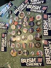 George Bush for President Bumper Sticker   — Vintage  Lot picture