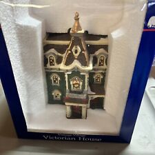 Holiday Time Vintage Village Victorian House In Box  picture