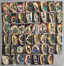 1986 Hasbro G.I. Joe VEHICLE ACTION Trading Cards COMPLETE SET #31-65 & #115-126 picture