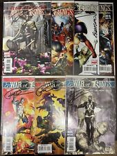 SIGNED War Of Kings One Shot + 1-6 Paul Pelletier & Brandon Peterson VF/NM picture