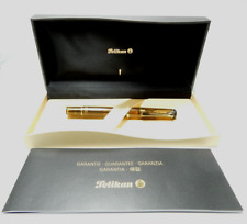 Pelikan Amber Demonstrator Brown Transparent Fountain Pen M250 M Point  NEW picture
