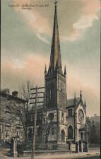 Canada Saint John,NB Catholic Cathedral New Brunswick Antique Postcard Vintage picture