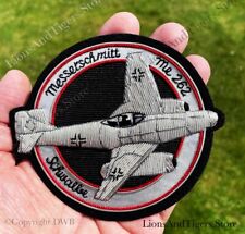 ME 262 WWII Messerschmitt Schwalbe Professionally Hand Embroidered Badge NEW picture