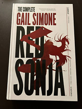 *damaged* The Complete Gail Simone Red Sonja Oversized Edition Hardcover: 2nd PT picture