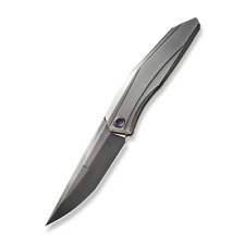 WE Knife Cybernetic WE22033-6 Gray Titanium 20CV Stainless 1/207 Pocket Knife picture