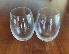 Rogaska Crystal Stemless Wine Glass 4 1/4
