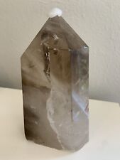 Large Chunky 4.2 Lb Smoky Quartz Tower With Rainbows  picture