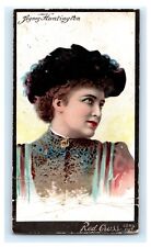 1889 N264 LORILLARD'S RED CROSS TOBACCO ACTRESSES AGNES HUNTINGTON (TYPE 1) D15 picture