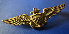 STERLING NAVAL AVIATOR’S OVERSEAS CAP WING- AMICO HM picture