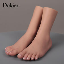Realistic Silicone Female Foot Model Lifesize Mannequin Display Fake Feet Model picture