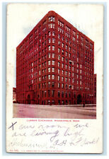 1906 Lumber Exchange Minneapolis Minnesota MN Posted Antique Postcard picture
