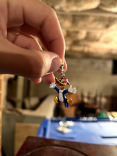 Vintage Woody Woodpecker Micro Figure Keychain Zip Pull picture
