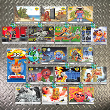 GARBAGE PAIL KIDS 30th ANNIVERSARY FAMOUS MOVIE SCENES 15-CARD SET +WRAPPER 2015 picture