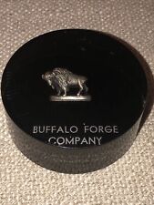 RARE VINTAGE BUFFALO NEW YORK NY Buffalo Forge Company Acrylic Paperweight TOOL picture