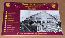 BROAD STREET STATION, PENNSYLVANIA RAILROAD, PHILADELPHIA, 1881-1952, S.C. Book picture